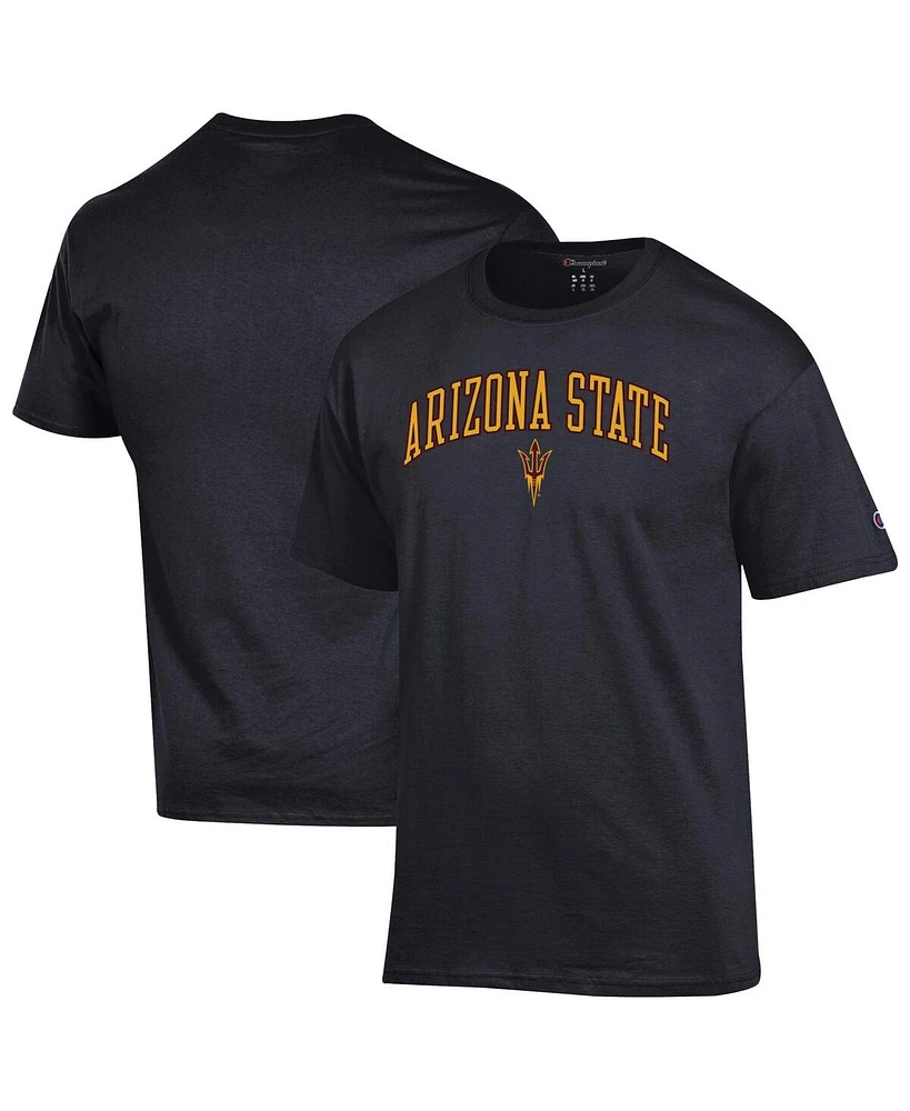Champion Men's Black Arizona State Sun Devils Arched Logo T-Shirt