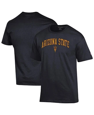 Champion Men's Black Arizona State Sun Devils Arched Logo T-Shirt