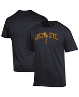 Champion Men's Black Arizona State Sun Devils Arched Logo T-Shirt