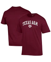 Champion Men's Maroon Texas A & M Aggies Arched Logo T-Shirt