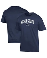 Champion Men's Navy Penn State Nittany Lions Arched Logo T-Shirt