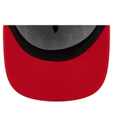 New Era Men's and Women's Navy/Red Indiana Fever 2025 Wnba Draft A-Frame 9FIFTY Snapback Hat