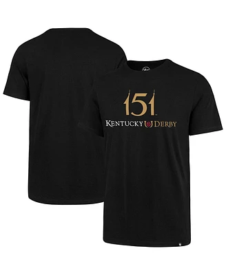 '47 Brand Men's Black 151st Kentucky Derby Super Rival T-Shirt
