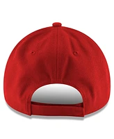 New Era Men's Red Houston Rockets 2025 Nba Playoffs 9FORTY Adjustable Hat