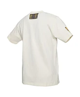 Two Hype x Nba Men's Cream Los Angeles Lakers Culture Hoops Collection Premium T-Shirt