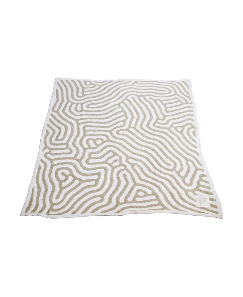 Logo Brands Pittsburgh Pirates 50" x 60" Luxe Dreams Throw