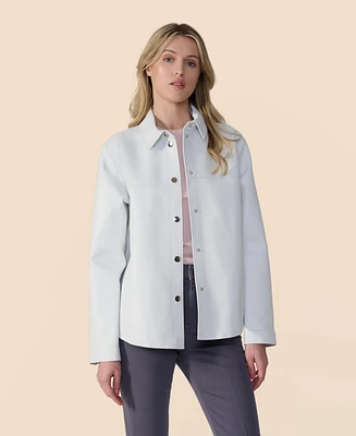Furniq Uk Women's Leather Jacket, Created for Macy's