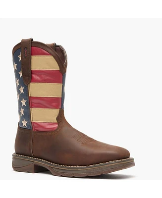 Durango Men's Rebel by Steel Toe Flag Western Boot