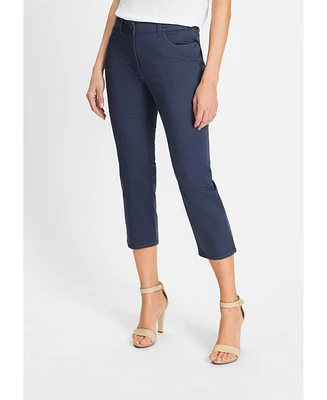Olsen Women's Mona Fit Slim Leg Capri