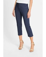 Olsen Women's Mona Fit Slim Leg Capri
