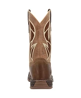 Georgia Boot Men's Carbo-Tec Flx Alloy Toe Pull-on with InsulKul Work