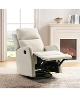 Julian Swivel rocker Recliner with Thick Seat Cushion