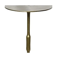 Iron Round End Table for Living Room or Bedroom Decor