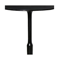 Iron Round End Table for Living Room or Bedroom Decor