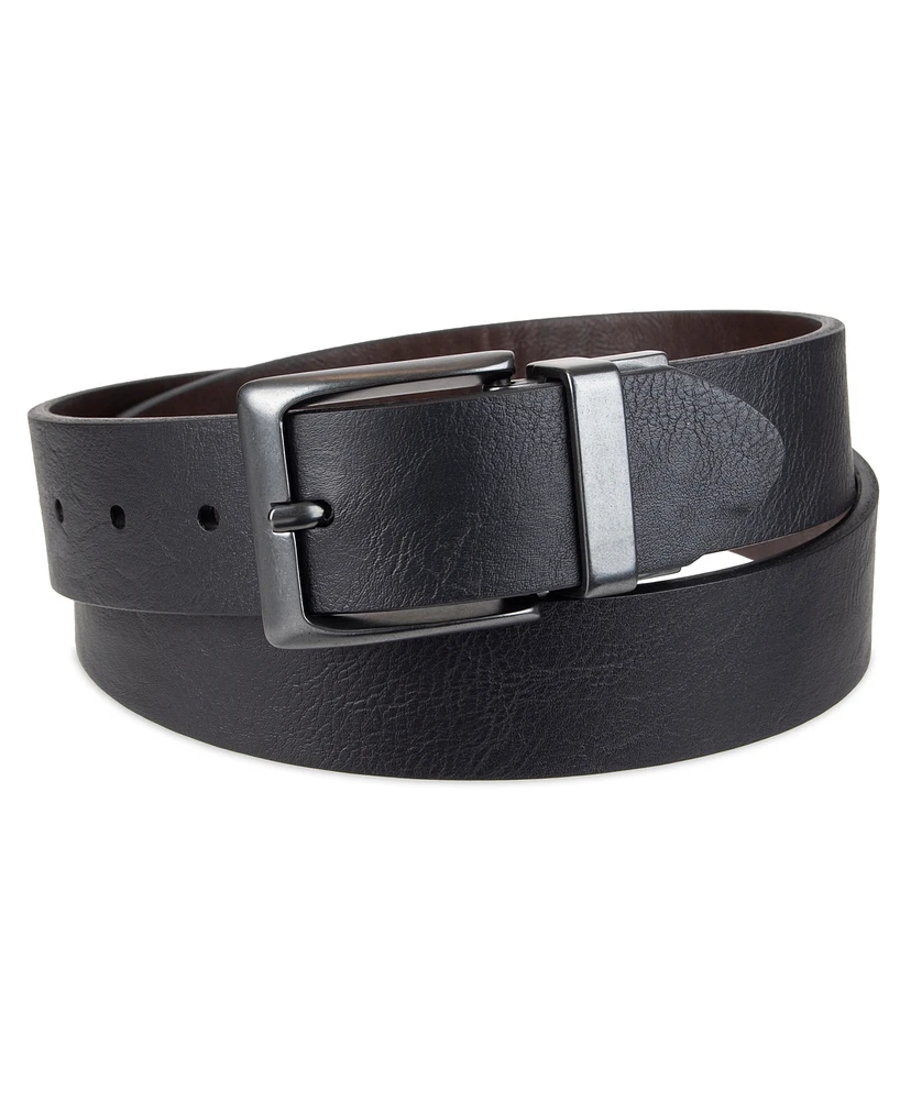 Levi's Men's Two-in-One Reversible Casual Jean Belt