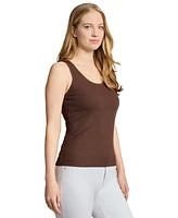 Jones New York Petite Sleeveless Scoop-Neck Tank Top