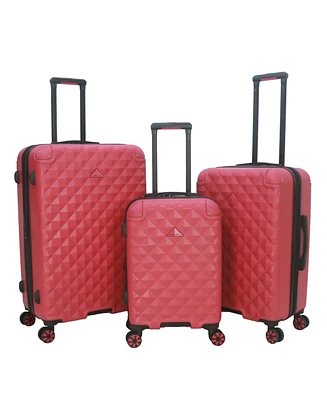Solite Eliana 3-Piece Expandable Spinner Luggage Set