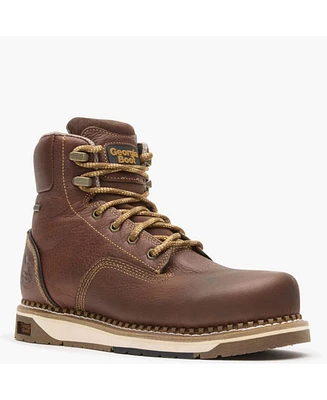 Georgia Boot Men's Amp Lt Wedge Steel Toe Waterproof Work