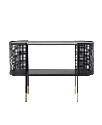 Creative Co-op 14.2" Metal Sleek Modern Console Table