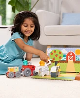Melissa and Doug Blockables Farm Play Set