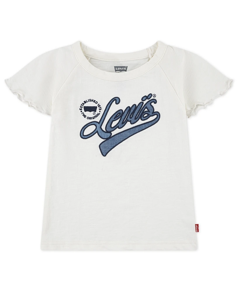 Levi's Toddler Girls Flounce Raglan T-Shirt
