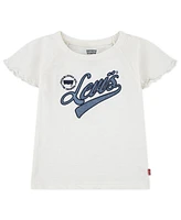 Levi's Toddler Girls Flounce Raglan T-Shirt