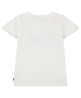 Levi's Little Girls Flounce Raglan T-Shirt