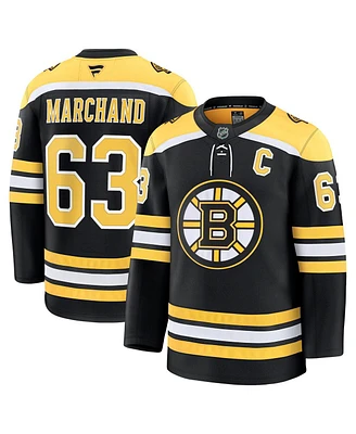 Fanatics Men's Brad Marchand Black Boston Bruins Home Premium Jersey
