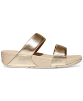 FitFlop Women's Lulu Leather Slide Sandals