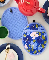 kate spade new york Painterly Bouquet Pot Holder Set, 8" x 10"