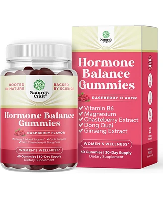 Hormone Balance Gummies for Women | Pms Gummies and Cycle Support Supplements | Vitamin B6