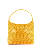Pre-Owned Goyard Boheme Hobo Printed Coated Canvas