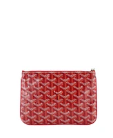 Pre-Owned Goyard Pm Senat Zip Pouch Coated Canvas