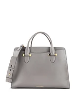 Pre-Owned Salvatore Ferragamo Large Today Satchel Leather