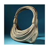 Women's Wire Handbag - Gold
