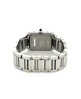 Pre-Owned Cartier Must de Cartier Tank Quartz Watch in Stainless Steel 22mm