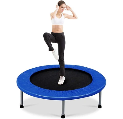36 Inch Mini Folding Trampoline Portable Recreational Fitness Rebounder