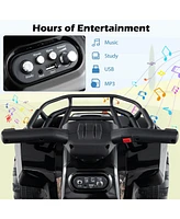 12V Kids Ride on Truck with 3 Speeds and Reverse Forward Function