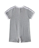 adidas Baby Boys 3-Stripe Short Sleeve Logo Romper