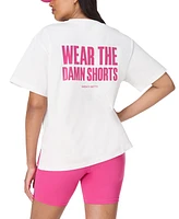 Sweaty Betty Women's Cotton Wear the Shorts T-Shirt
