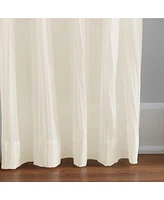 Elrene Home Fashions Jolie Semi-Sheer Tab Top Window Curtain