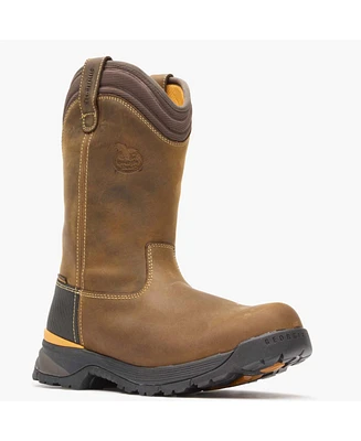 Georgia Boot Men's Tbd Waterproof Wellington Pull-On