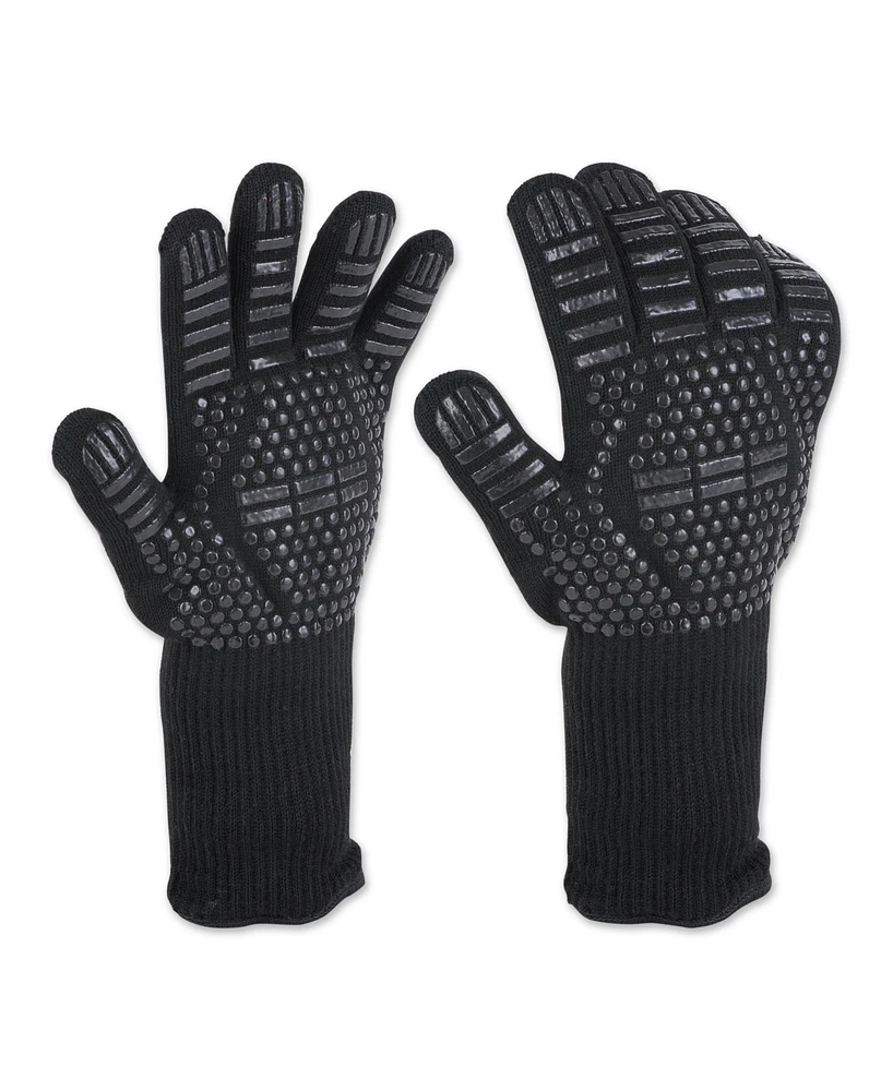 Rsvp International Barbecue Grilling Collection Heat-resistant Gloves, Set of 2