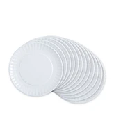 Design Imports Melamine 12-Pc. Round Party or Picnic Plate Set, Service for 12