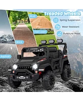 12V Electric Kids Ride on Truck with Remote Control and Music