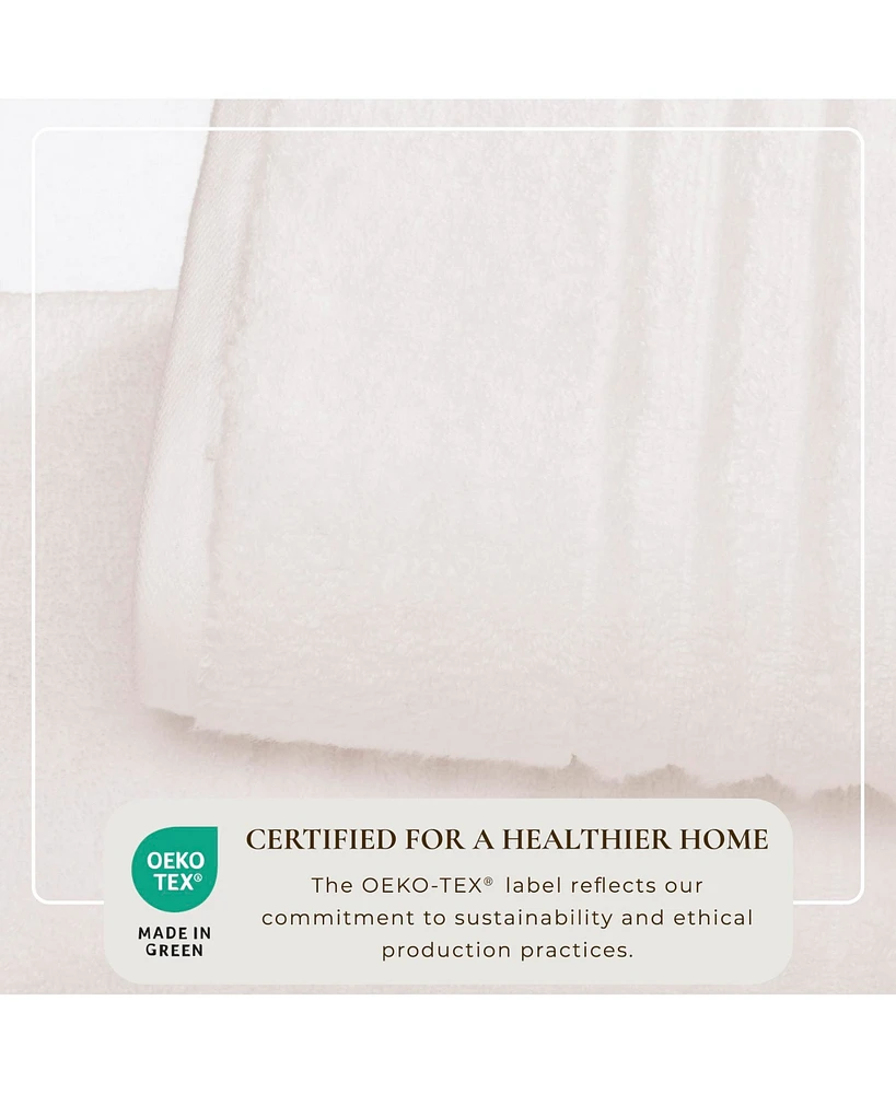 Linery & Co. Luxury 100% Combed Cotton 2-Pack Bath Sheet Set