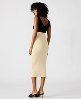 Steve Madden Women's Prunella Colorblocked Midi Dress