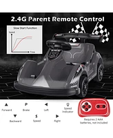 6V Kids Ride On Go Cart with Remote Control and Safety Belt
