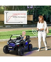 12V 2-Seater Kids Ride on Utv with Slow Start Function and Music Player