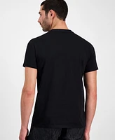 Guess Men's Japanese Stamps Short Sleeve Crewneck Graphic T-Shirt